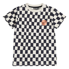 Tumble N'Dry - Organic Cotton Fitted T-Shirt | Dark Blue