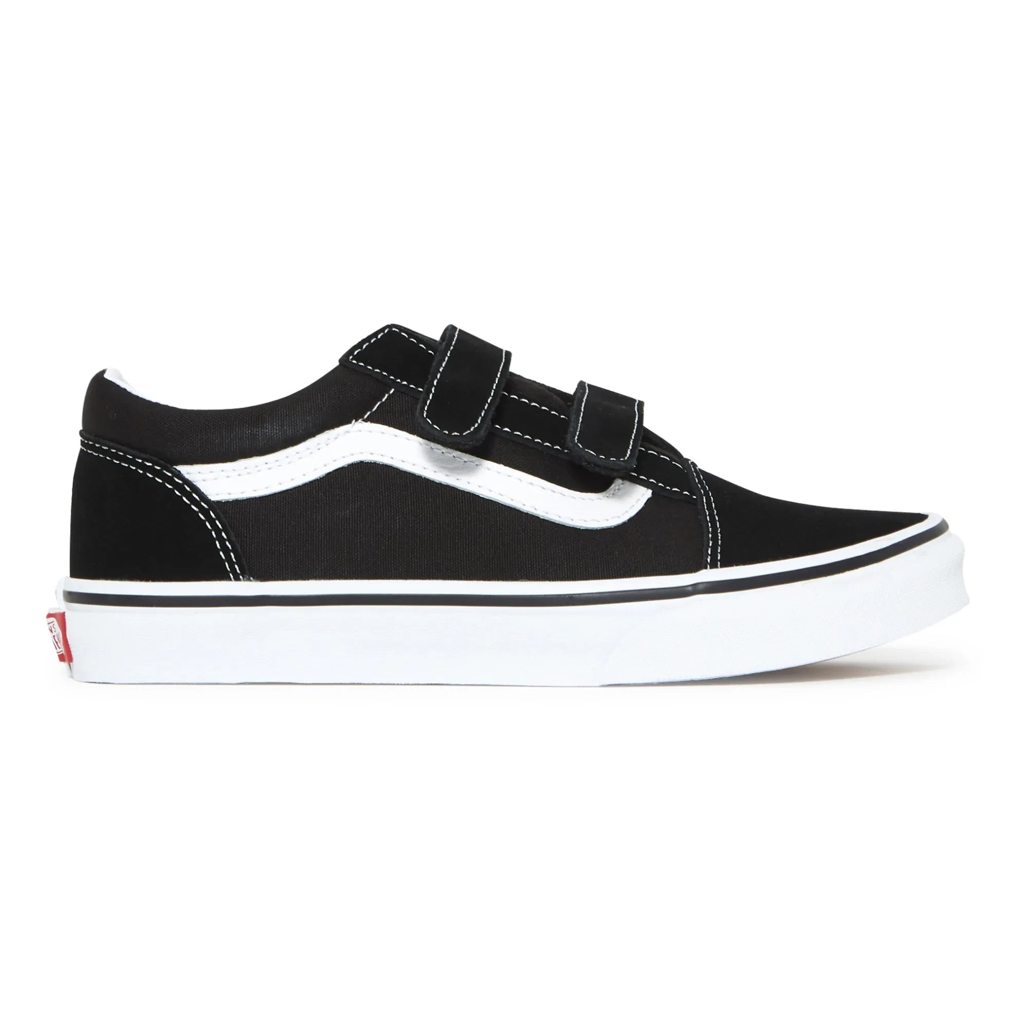 Vans - Old Skool Velcro Spor Ayakkabı | Beyaz