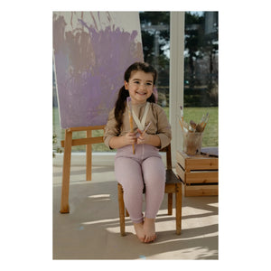Silly Silas - Organic Cotton Strapless Tights | Lavender