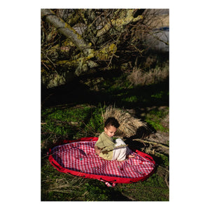 Play and Go - Noomad Outdoor Play Bag / Mat - Picnic | Red