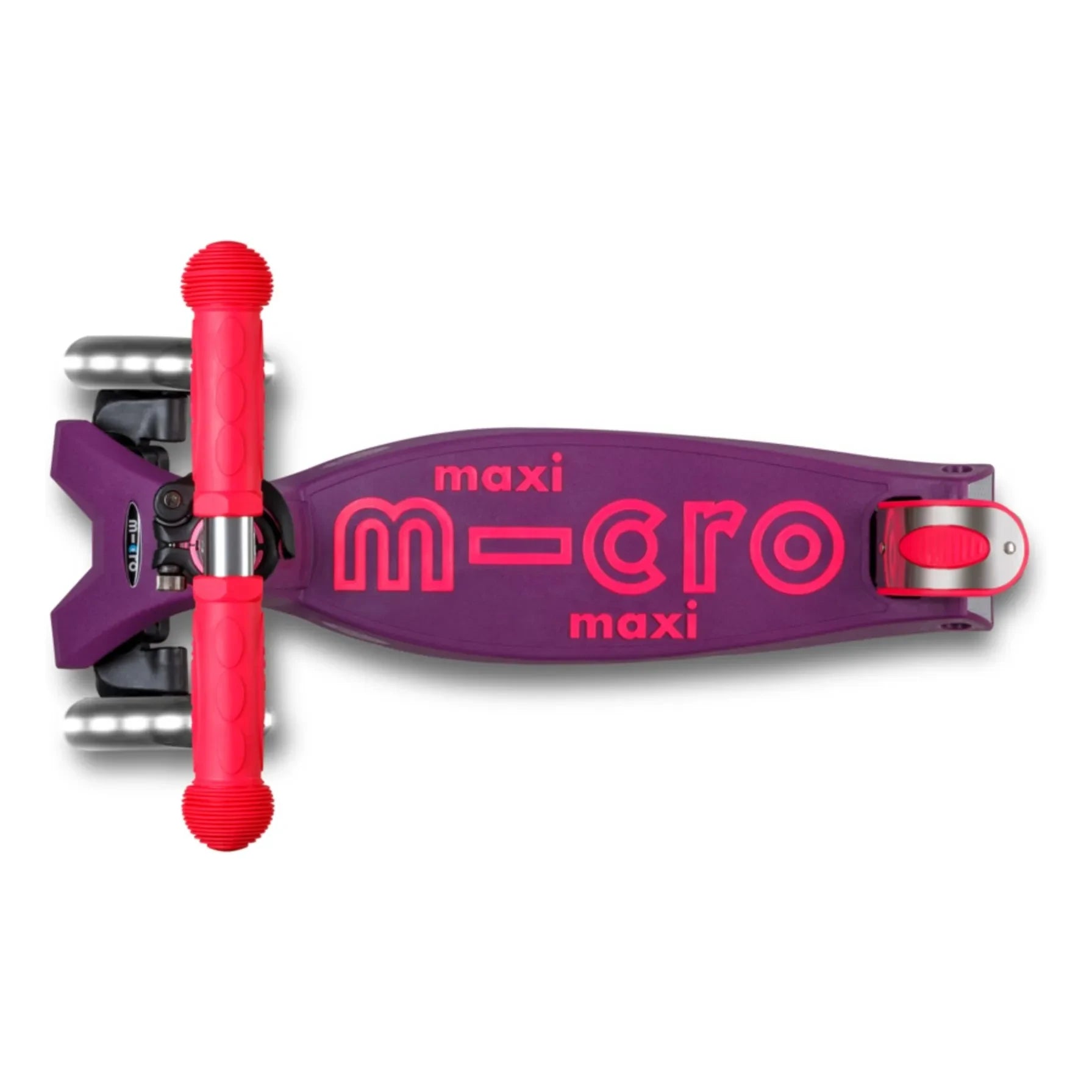 Micro - Maxi Foldable Neon LED Scooter | Pink