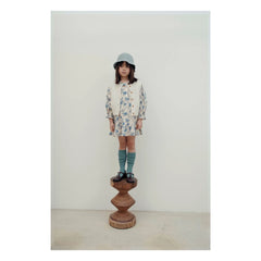 Emile et Ida - Plain Wool Sleeveless Cardigan | Ecru