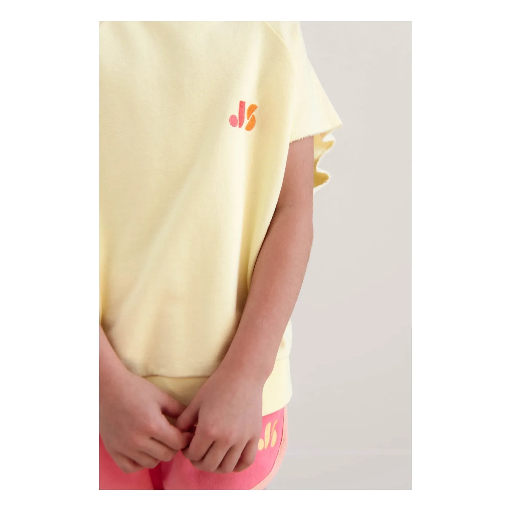 Jenest - Joey 21 organic cotton sleeveless sweatshirt | Pale yellow