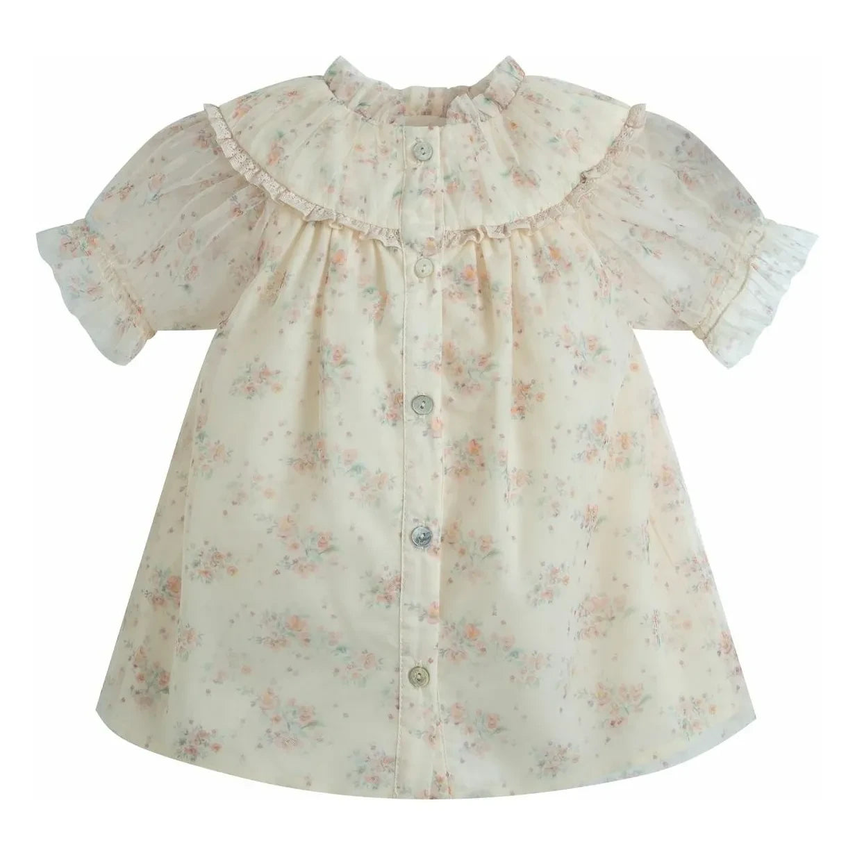 C'era Una Volta - Marisol Fleurie Mini Dress | Cream