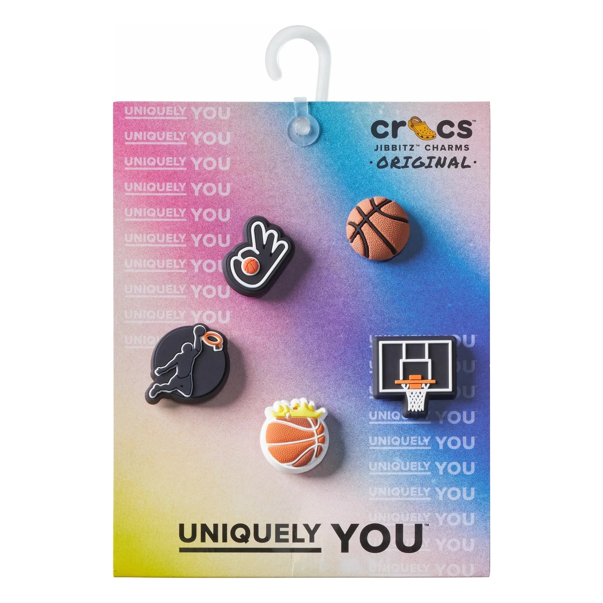 Crocs - 5-pack Jibbitz Basketball Set | Black
