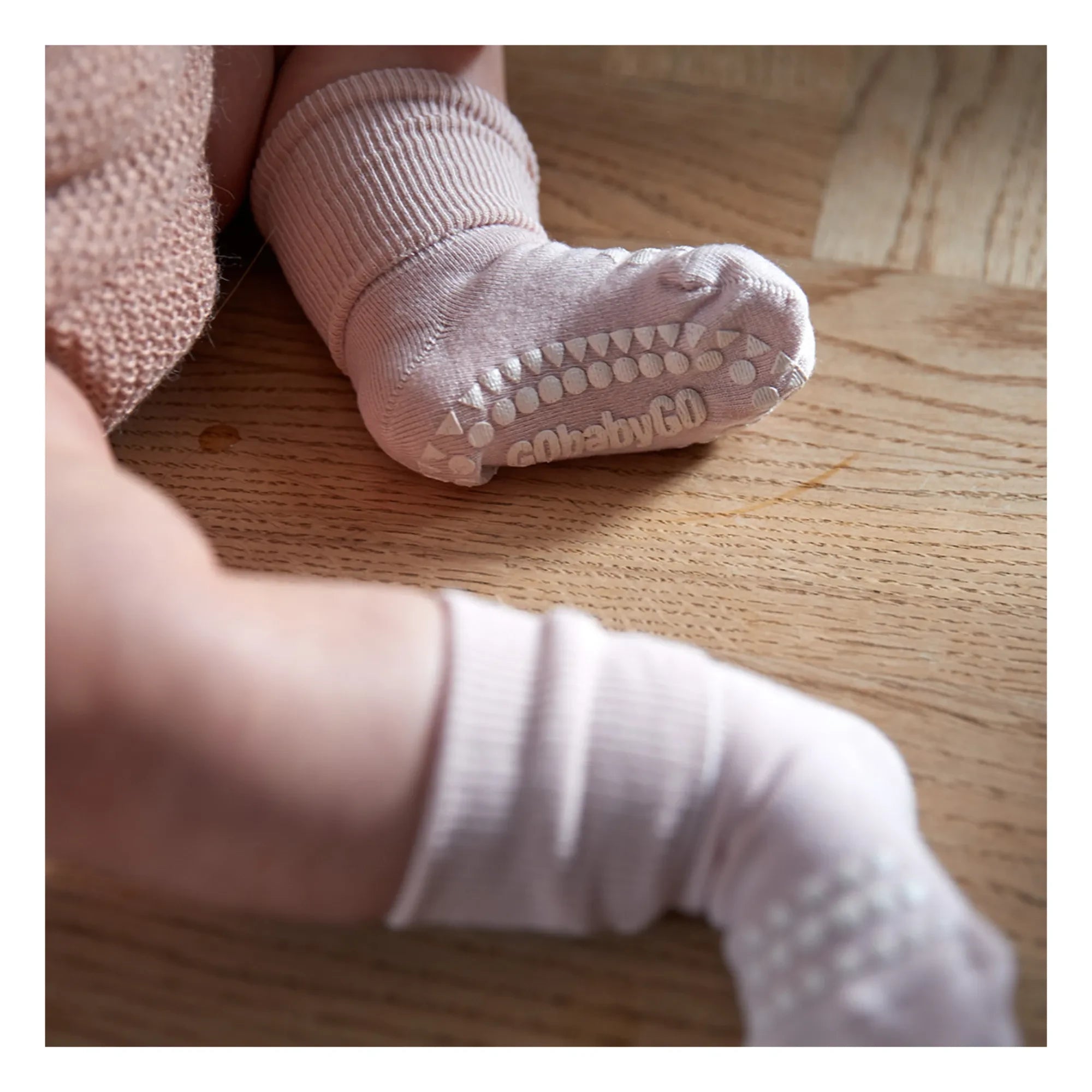 GOBABYGO - Kaymaz Bambu Çorap | Pembe