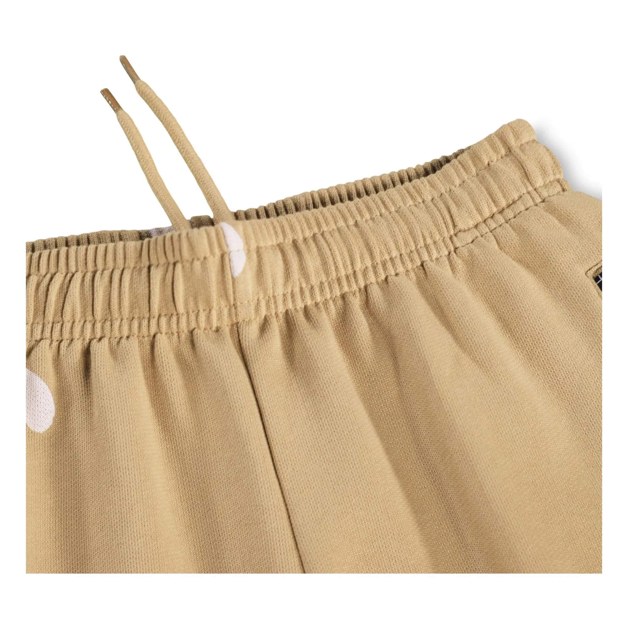 Molo - Amil Smiles Organic Cotton Shorts | Beige