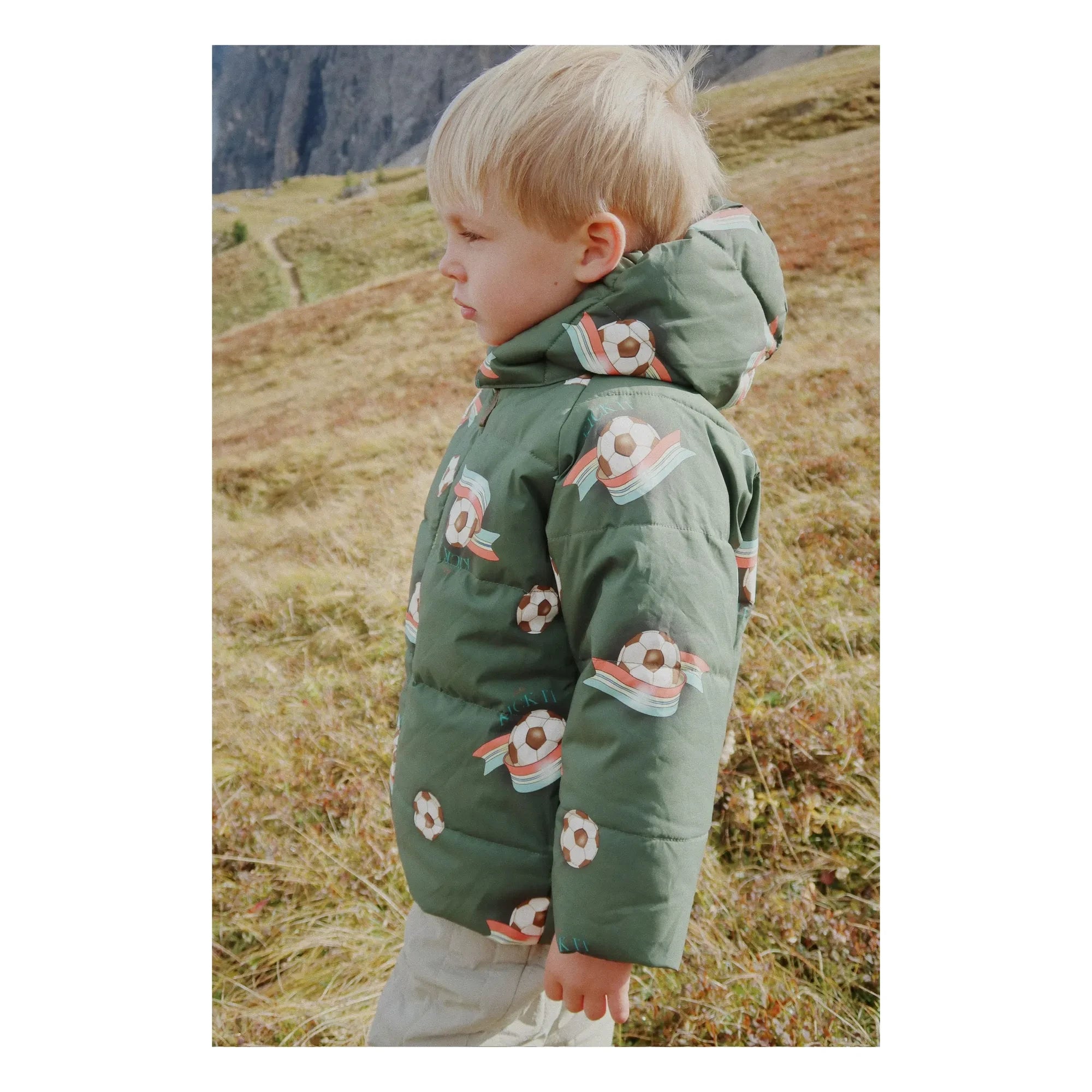 Konges Sløjd - Nuka Recycled Fiber Puffer Coat | Green