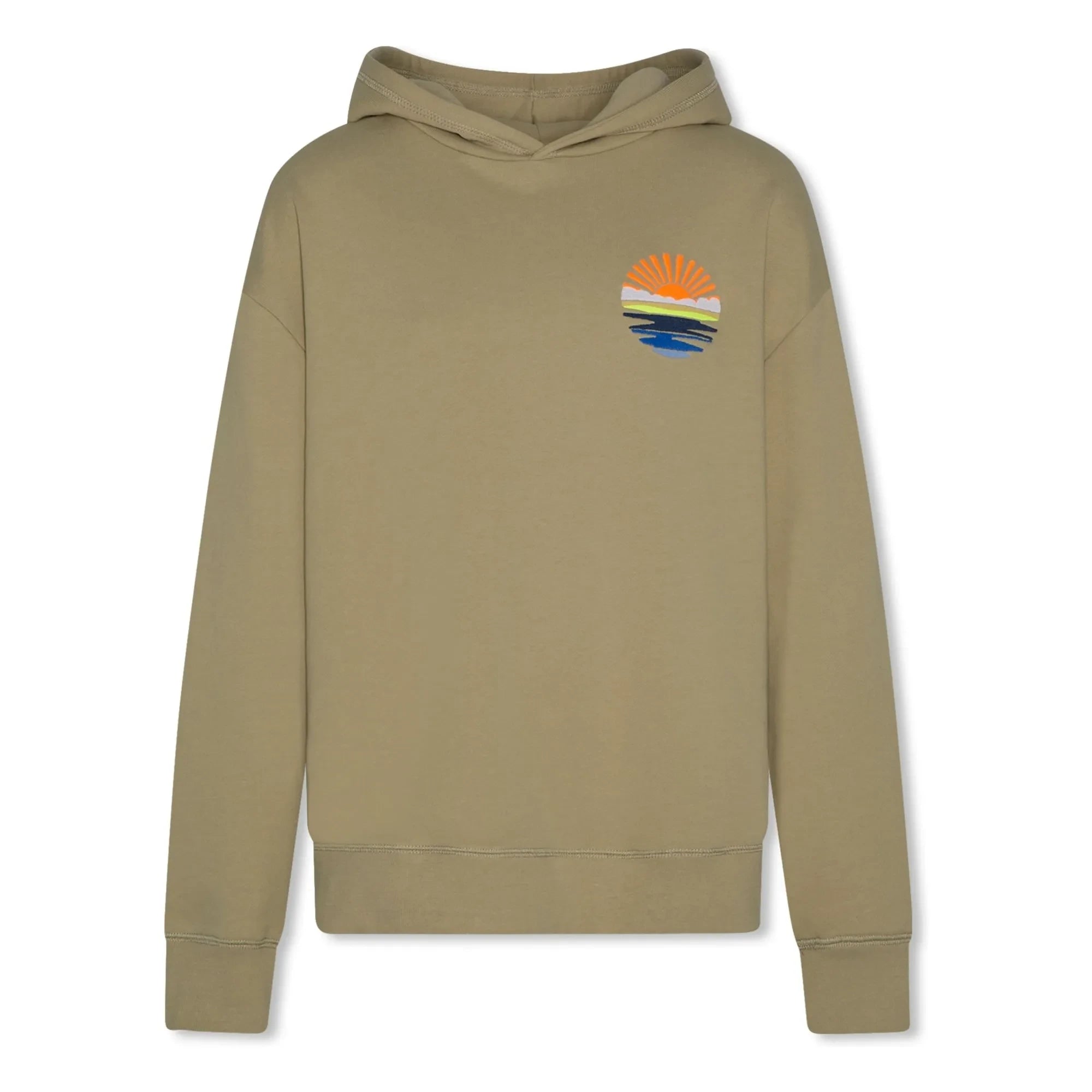 AO76 - Arthur Sunbay Sweatshirt Made from Recycled Cotton | Khaki