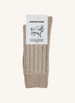 Homecore - Cashmere Socks | Beige