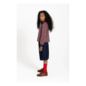 Finger in the nose - Bahia Striped Polo Shirt | Brown
