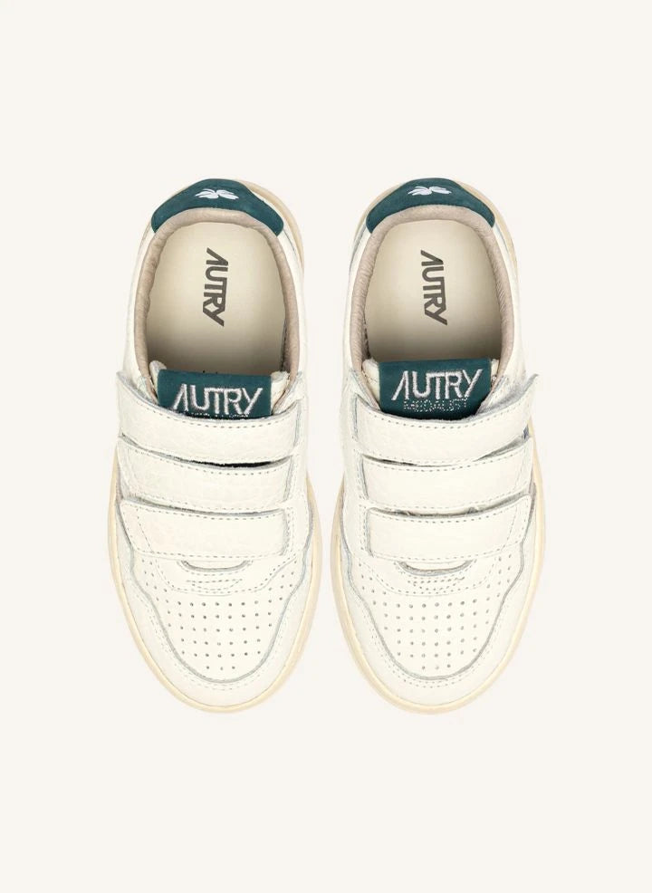 Autry - Kidstripes Low-top Suede Sneakers | Dark Green
