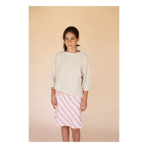 Longlivethequeen - Gri Boxy sweatshirt