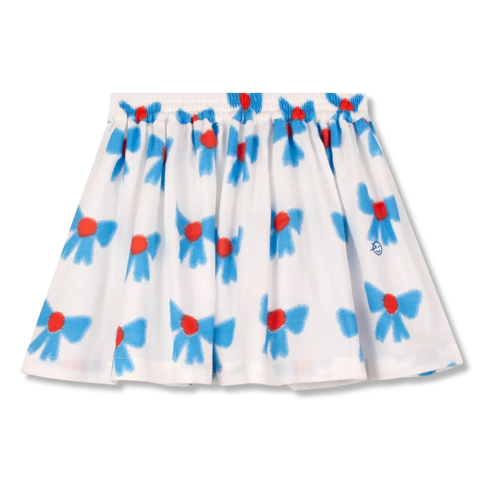Wynken - Organic Cotton Knotted Skirt | Ecru