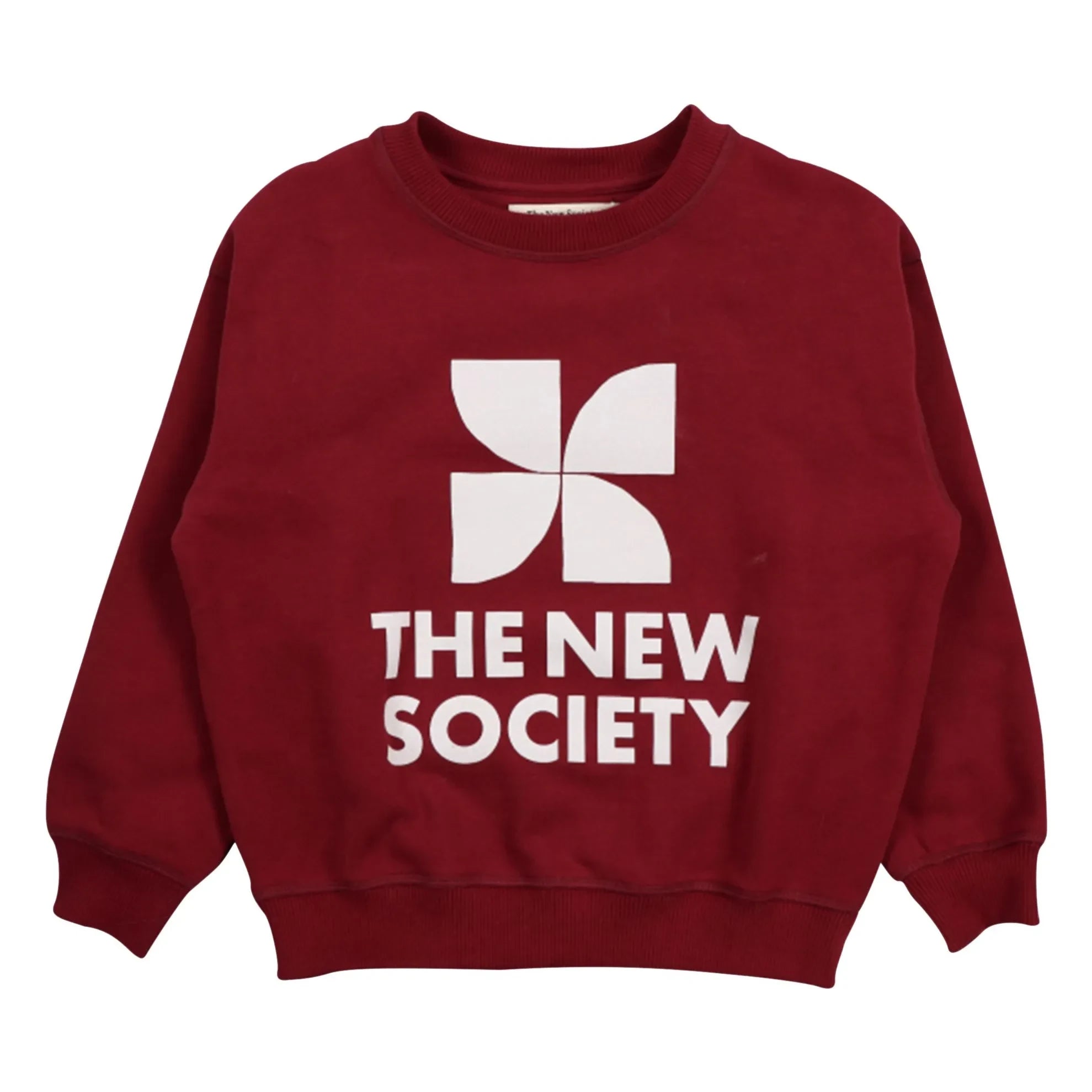 the new society - Sweat Logo | Burgundy