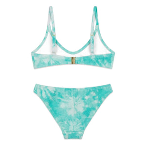 Lison Paris - 2 Piece Swimsuit Taha'a Tie and Dye | Turquoise