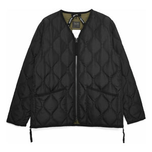 Taion - Unisex V-Neck Military Jacket | Black