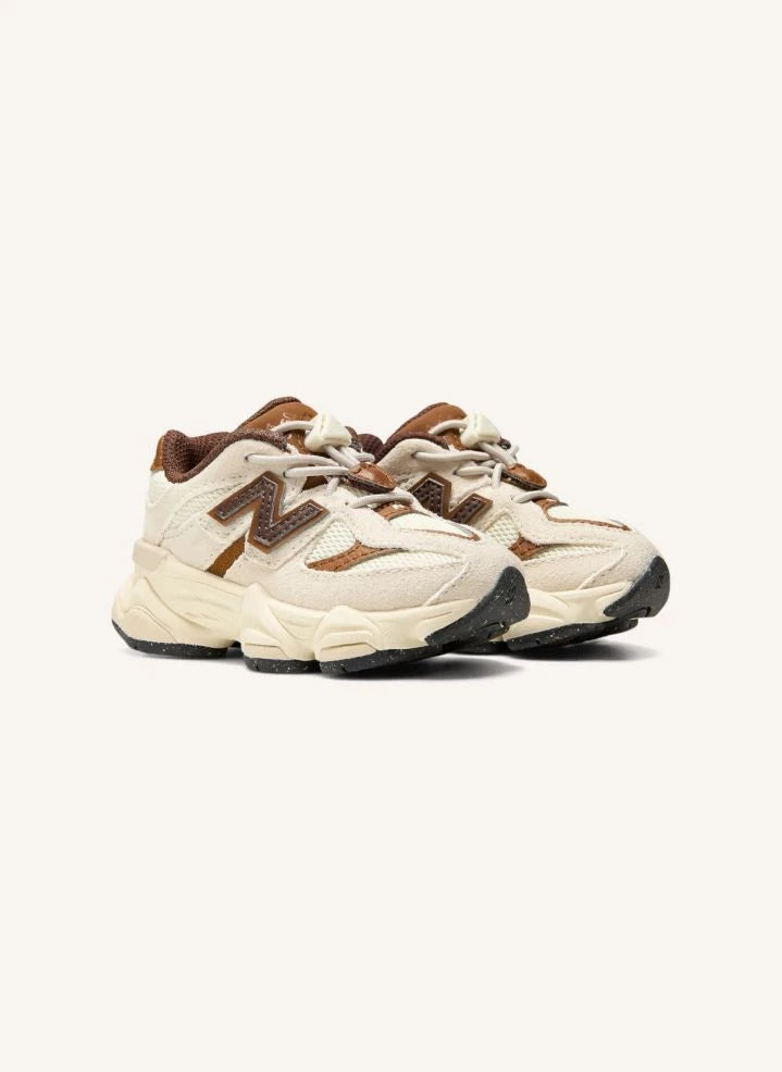 New Balance - Elasticated Dantelli Spor Ayakkabılar 9060 | Kahverengi