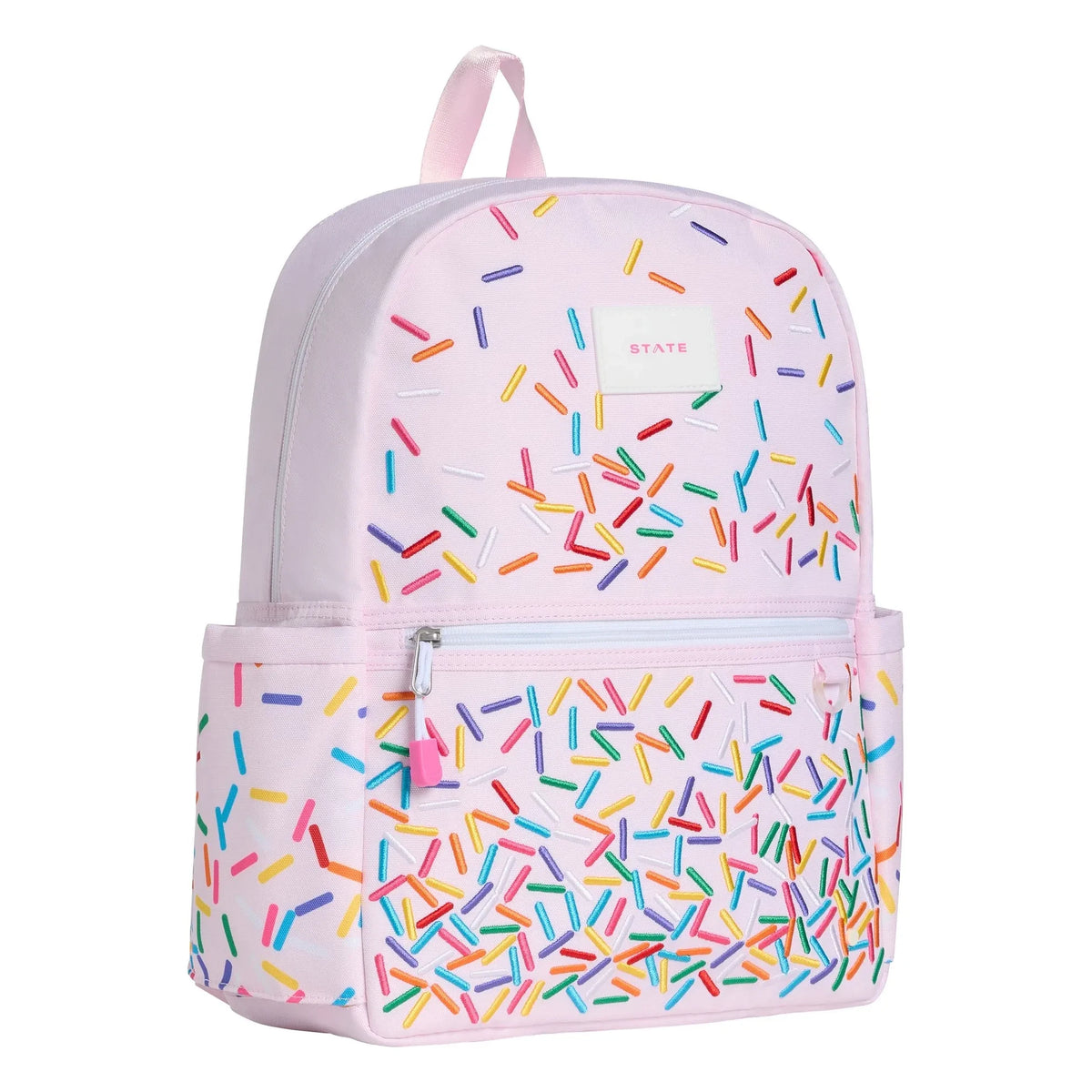 State Bags - Kane Confettis Sırt Çantası | Soluk Pembe