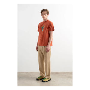 Edmmond Studios - Lush Cotton T-Shirt | Red Ochre