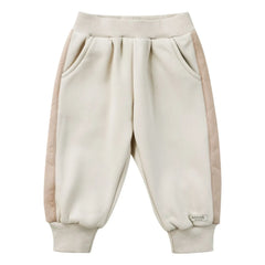Donsje - Noorien Dual-Material Joggers | Ecru