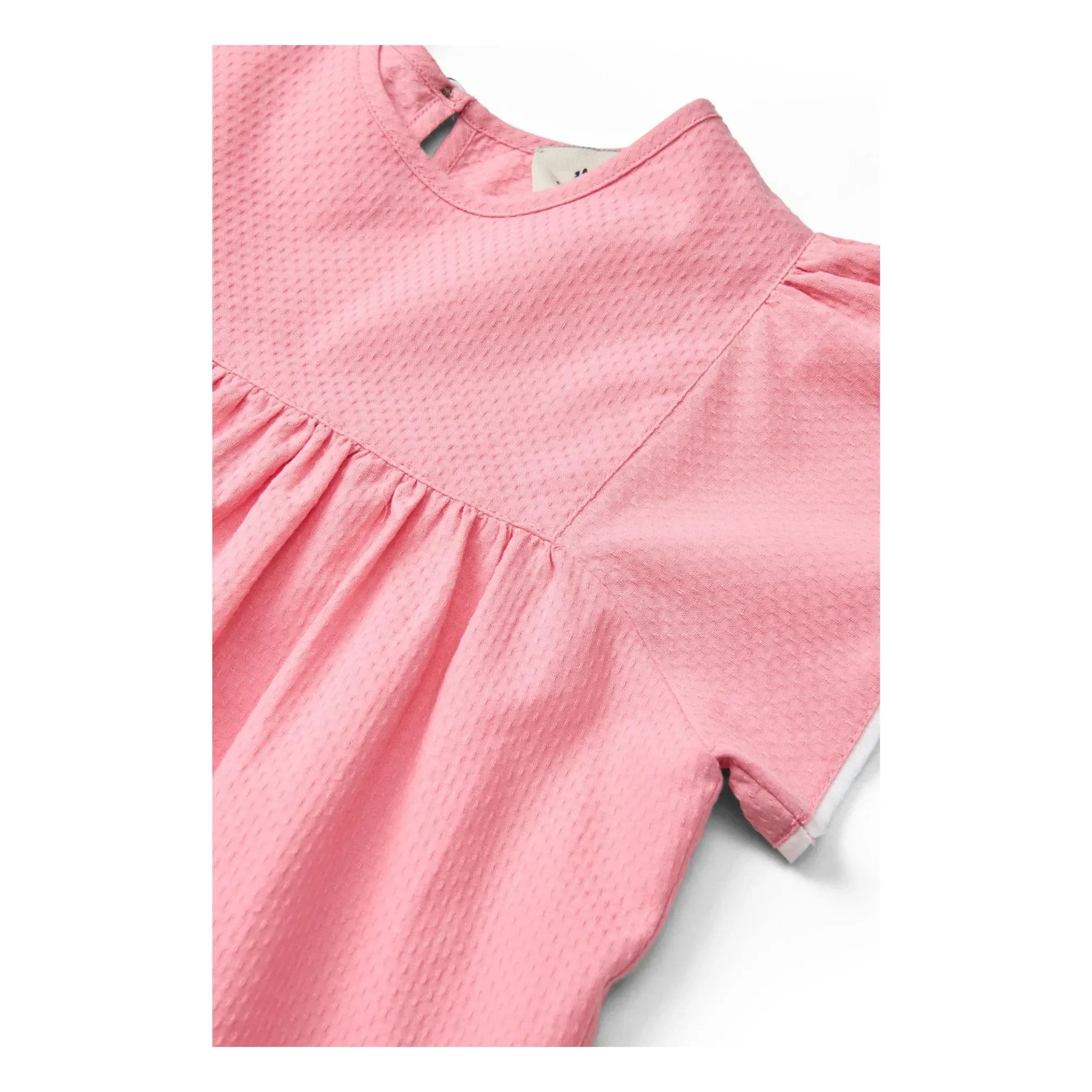 Copenhagen Colors - Organic Cotton Ruffle Blouse | Powder pink