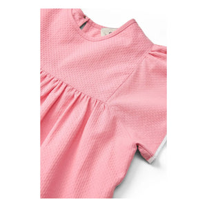 Copenhagen Colors - Organic Cotton Ruffle Blouse | Powder pink