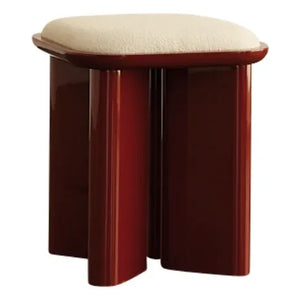 Gabrielle Paris - Lazarus Pouf | Burgundy