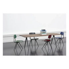 Hay - Result Colorful Oak Chair - Friso Kramer & Wim Rietveld Reproduction | Black