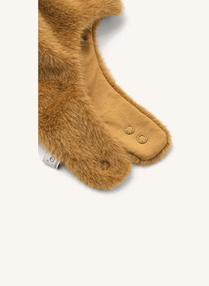 Liewood - Chapka Fur Lillie Bear Recycled Fiber | Caramel