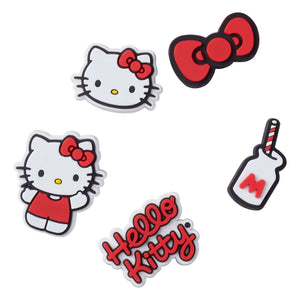 Crocs - 5-pack Hello Kitty Jibbitz Set | Red