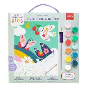 La Petite Épicerie - Children's Number Coloring Book - Spring