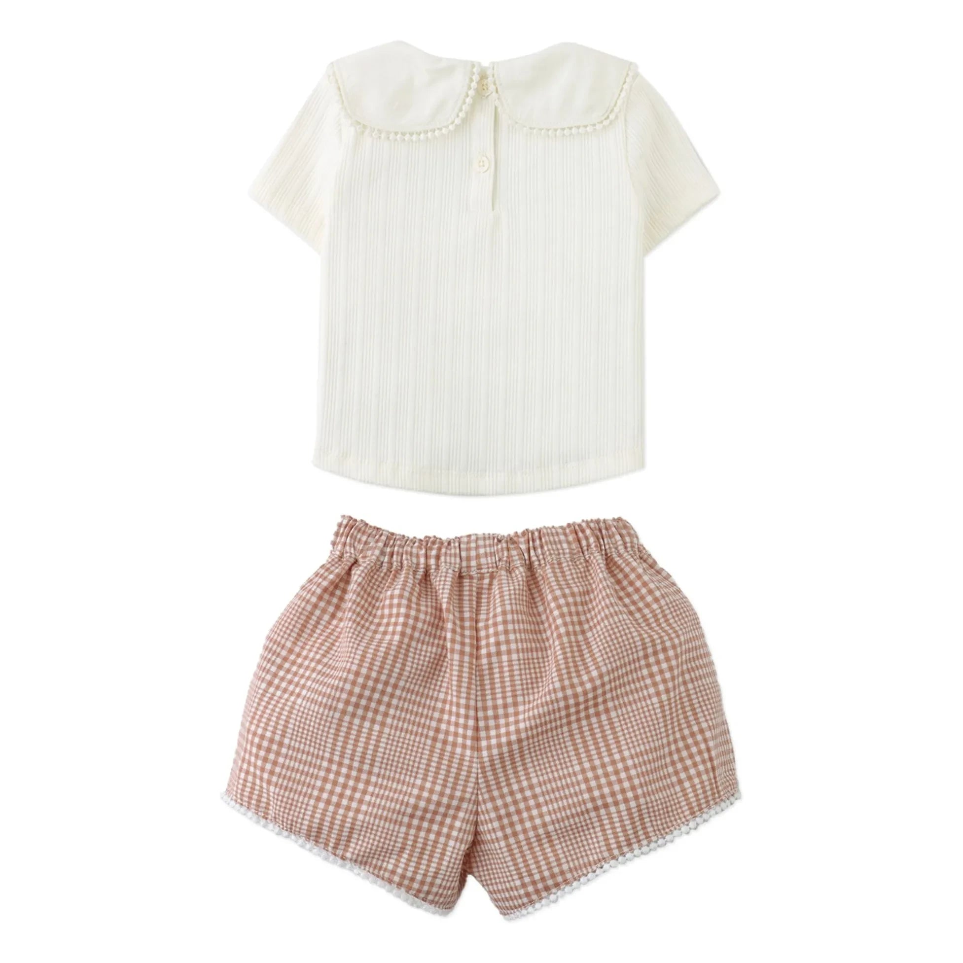 Gingersnaps - Jurin Top and Shorts Set | Ecru