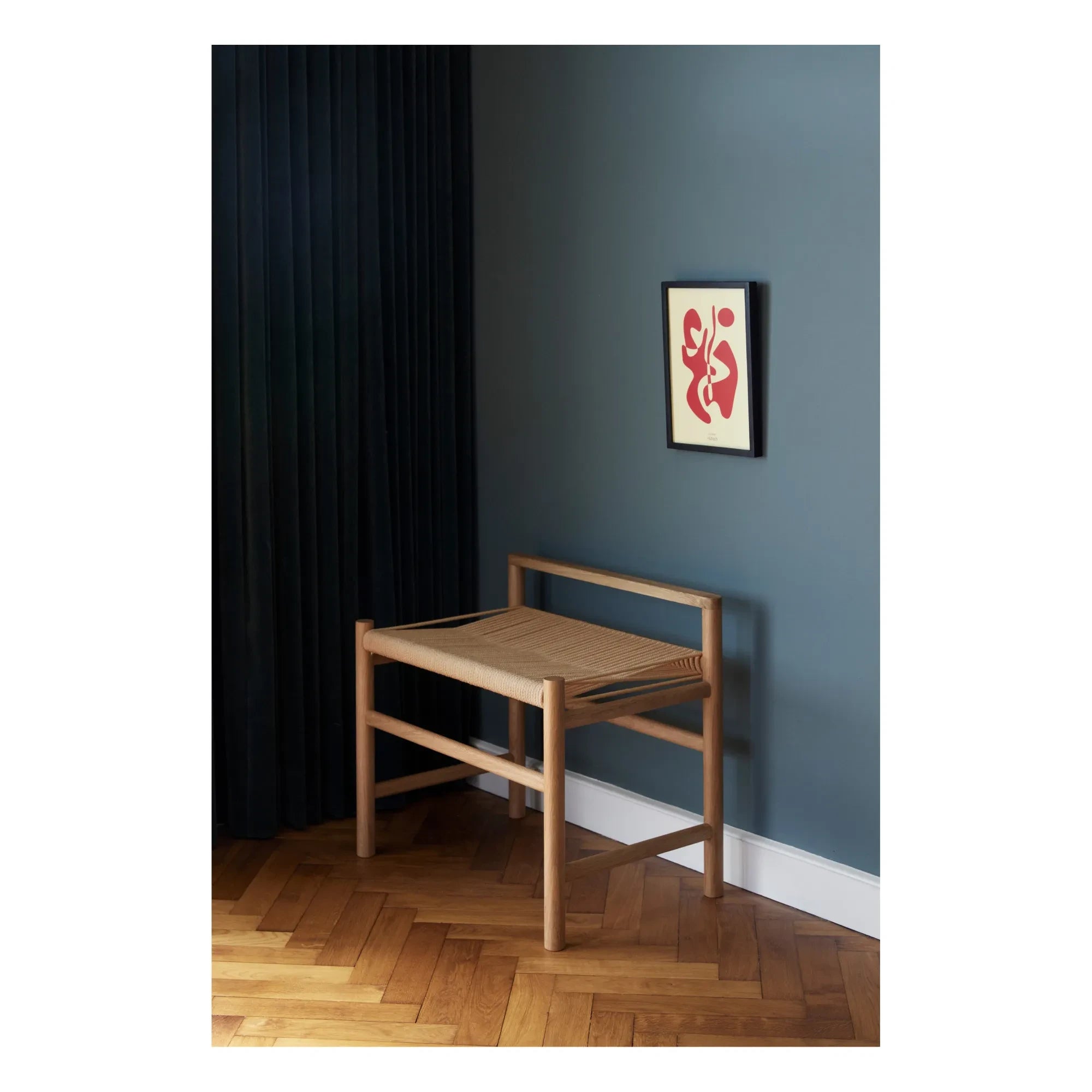Hübsch - FSC Oak and Rope Bench | Oak