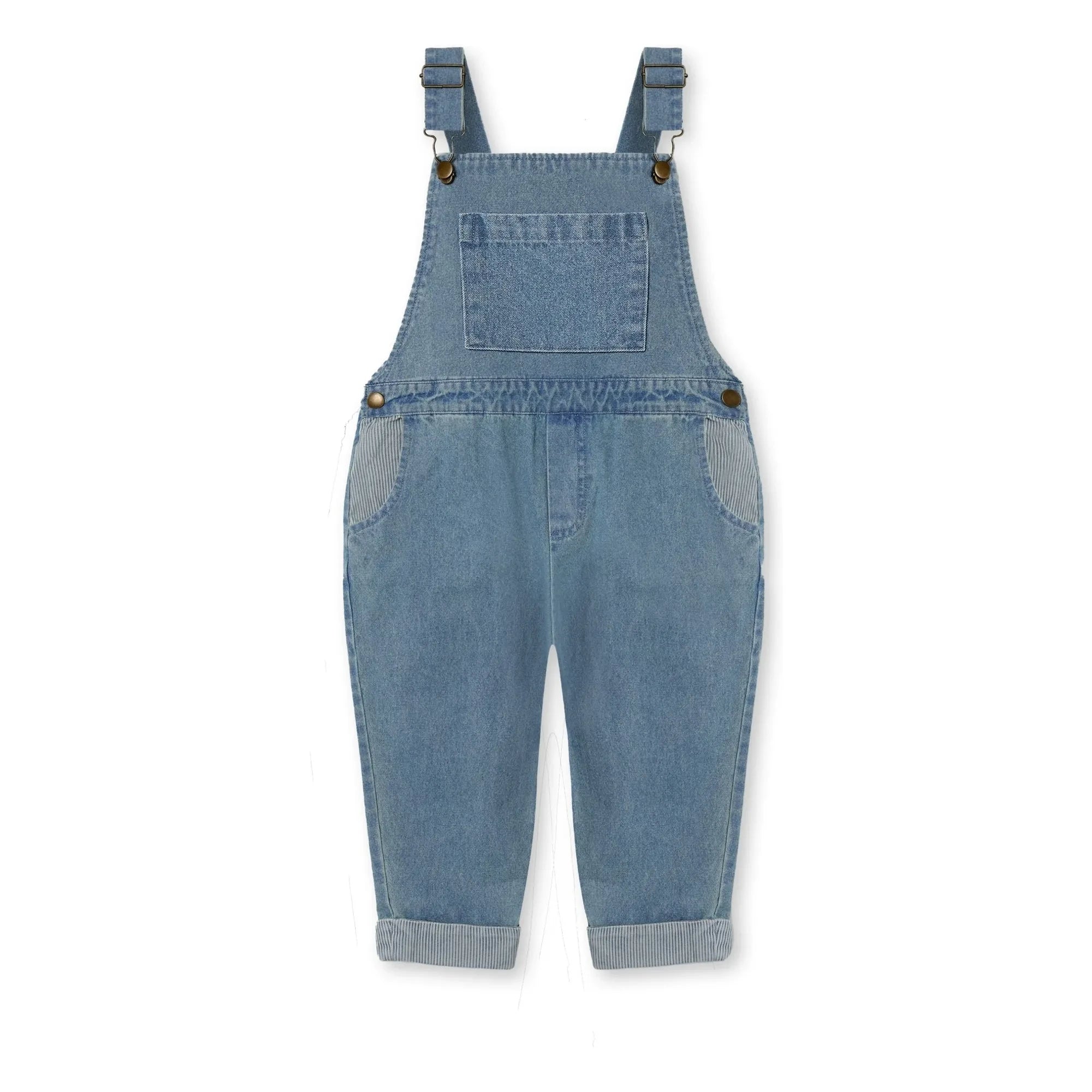 Fliink - Don Denim Jumpsuit | Light Blue