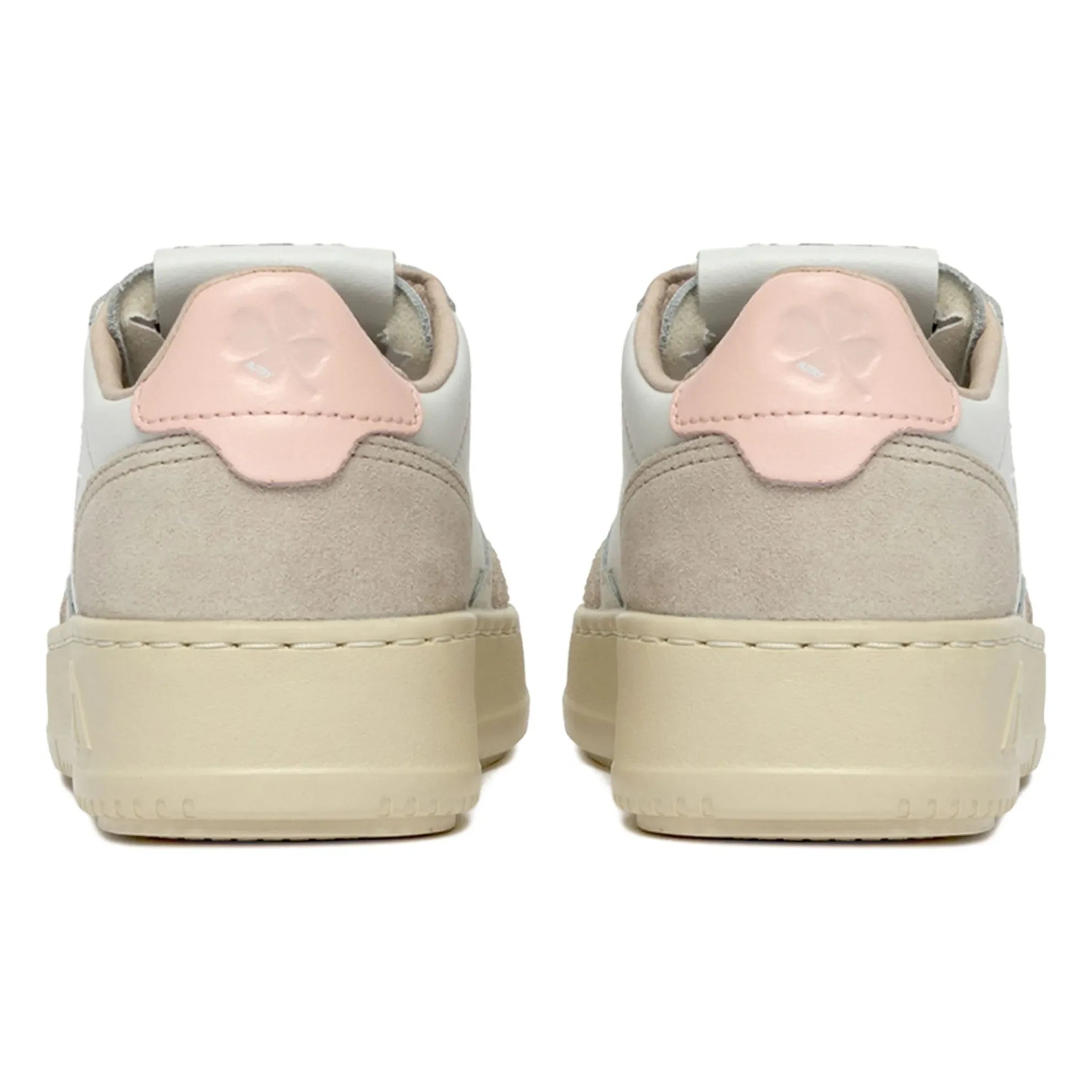 Autry - Kids Medalist Low Suede Sneakers | Dust Pink