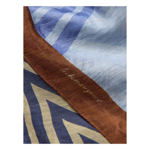 Becksöndergaard - Graphilia Silk Scarf | Blue