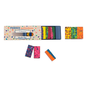 Moulin Roty - Multi-Color Painting Candle Colors - Set of 6