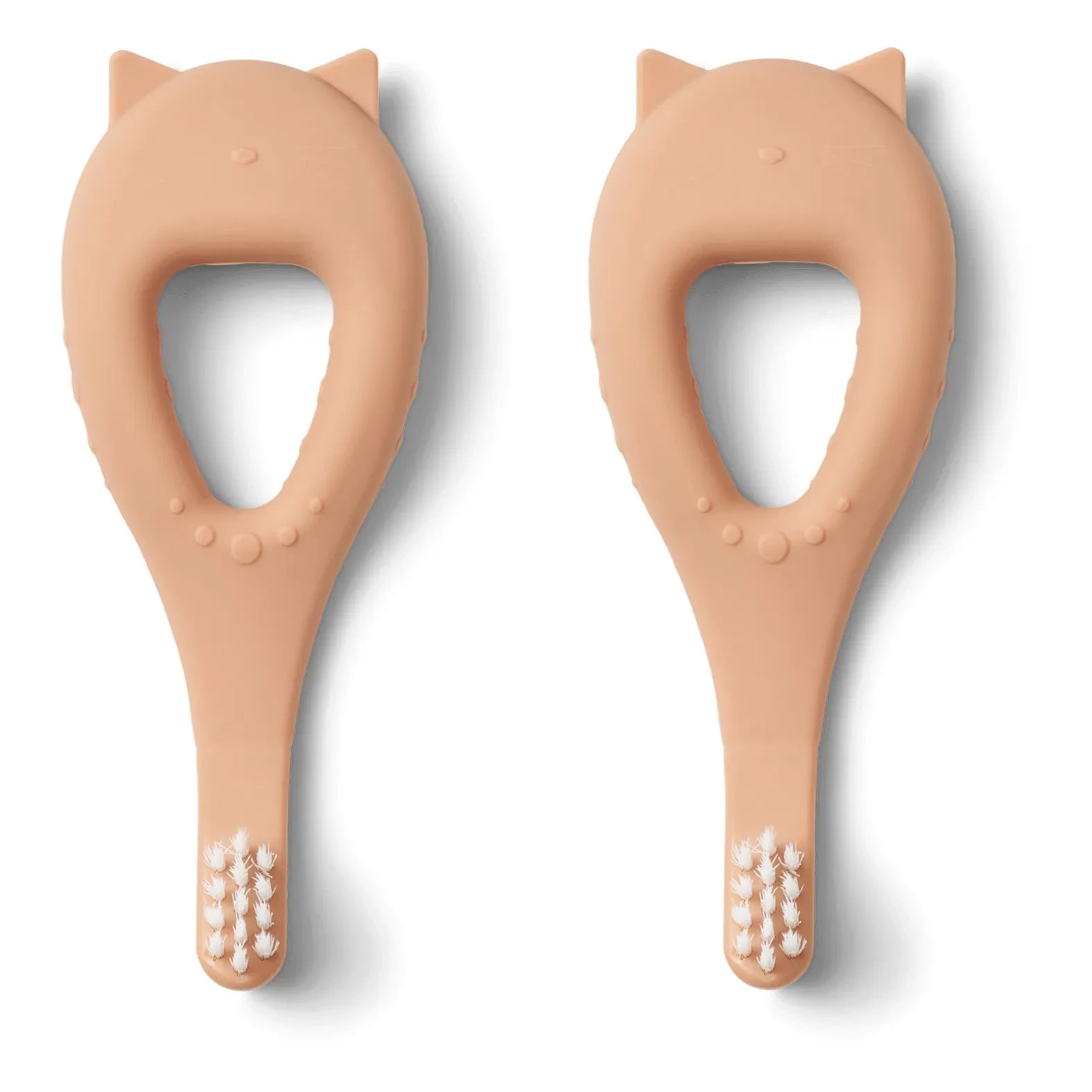Liewood - Janelle Silicone Baby Toothbrushes - 2 Pack | Tuscany Rose