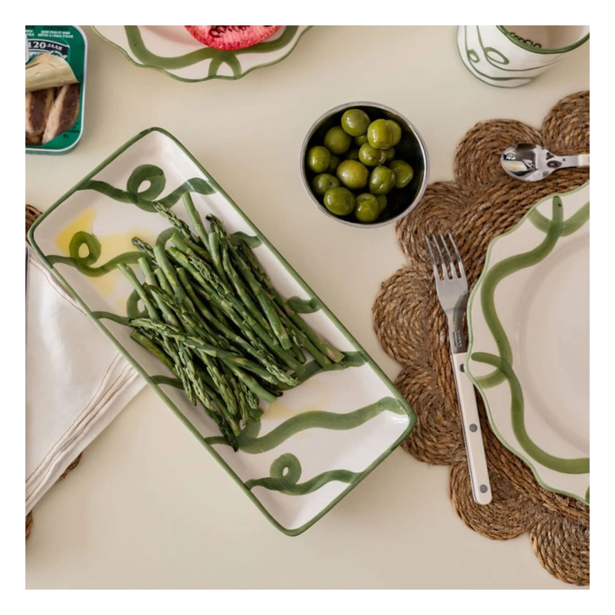 Denise - Olaf Plate | Acid Green
