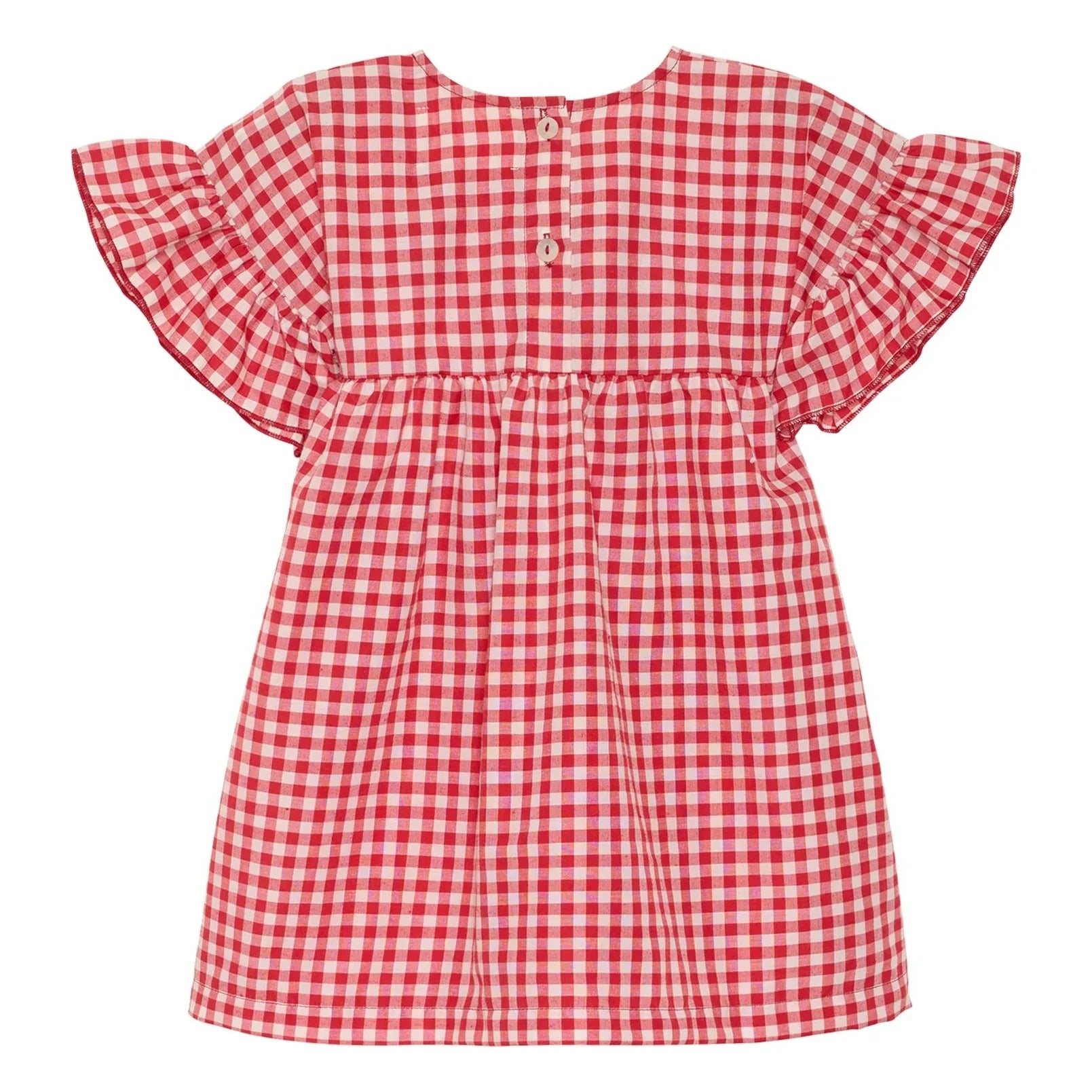 SISSEL EDELBO - Ohio Vichy Dress - Kids Collection | Red