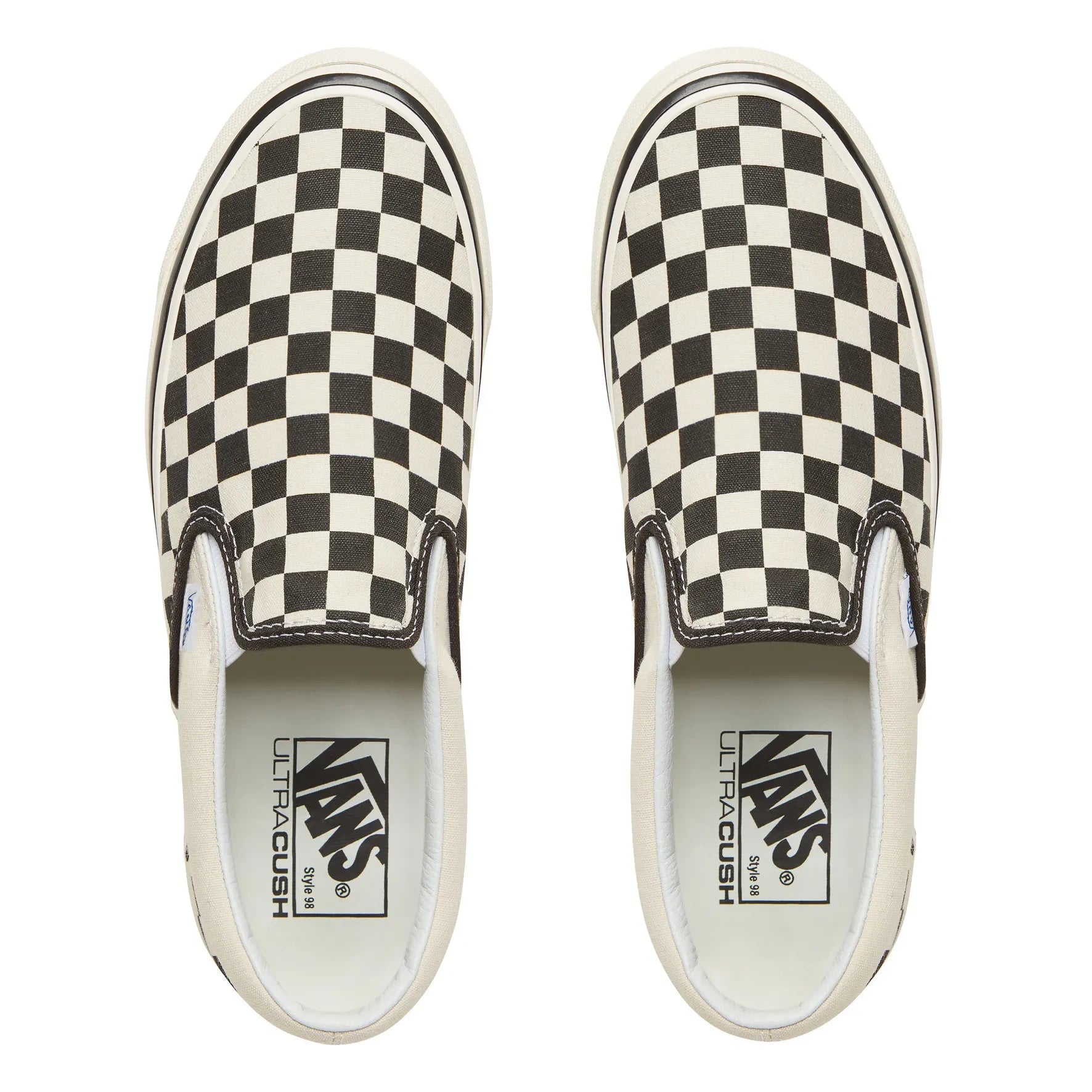 Vans - Checkerboard Classic Slip-On 98 DX Sneakers | Black