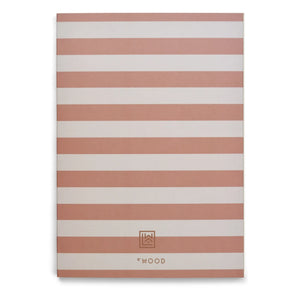 Liewood - A4 Jae Notebook | Striped Tuscany Rose/Sandy
