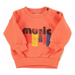 Piupiuchick - Music Sweat Organic Cotton | Neon Orange