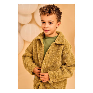 AO76 - Hahoe Sherpa Jacket | Yellow Green