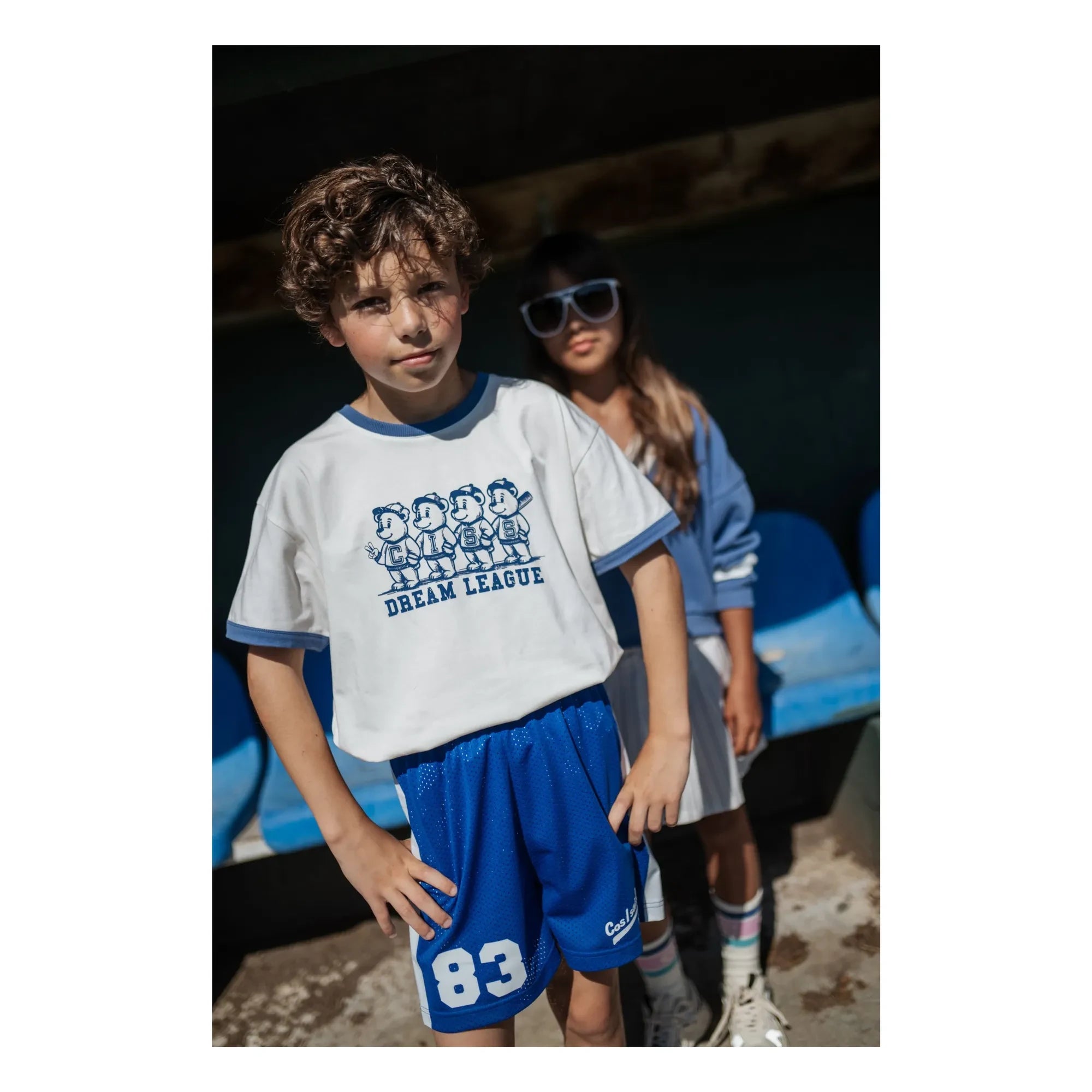 Cos I Said So - Organic Cotton Bear T-Shirt | White