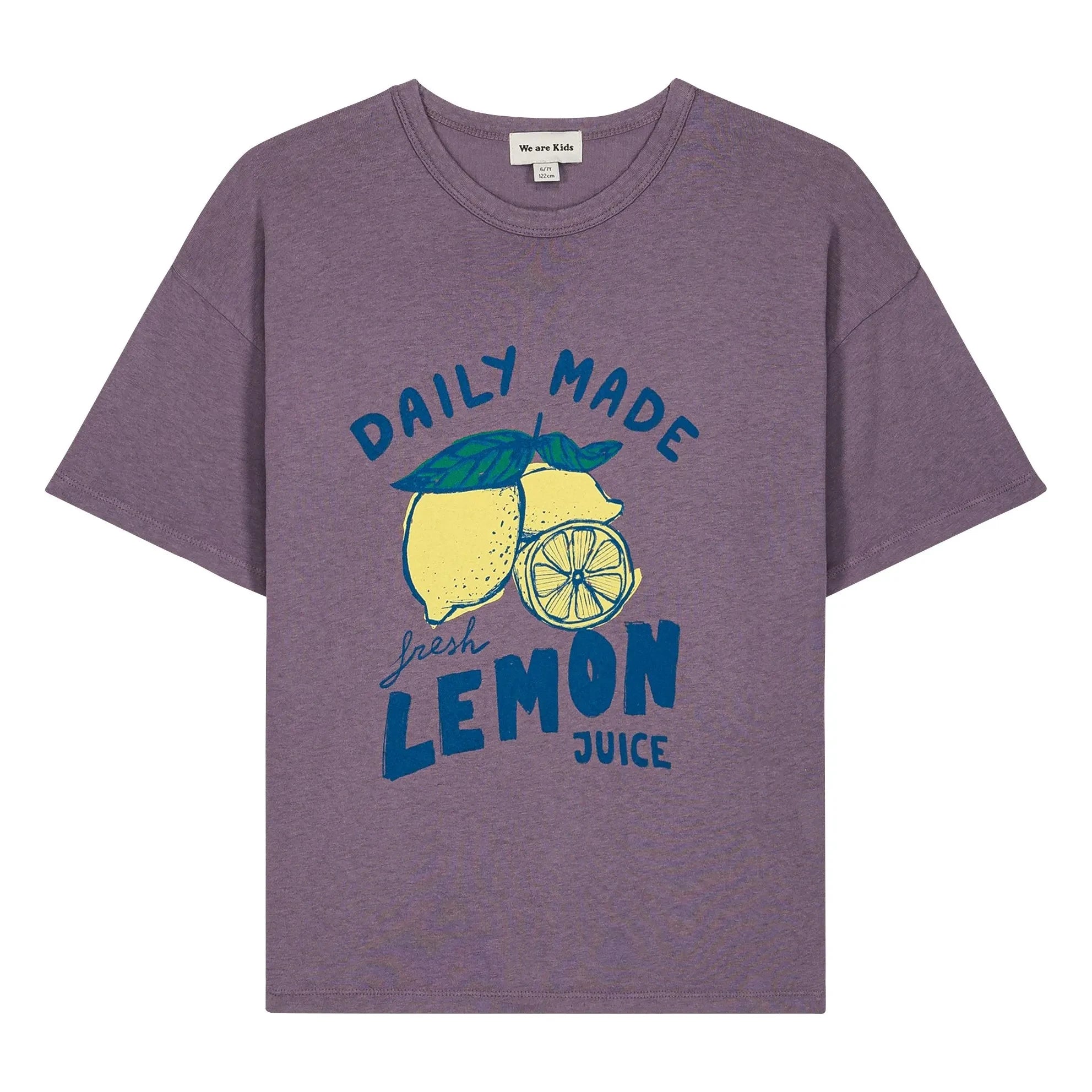 We Are Kids - Dylan Daily Made Organic Cotton T-Shirt | Purple