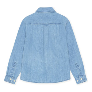 Les Deux - Konrad Denim Shirt | Washed Blue