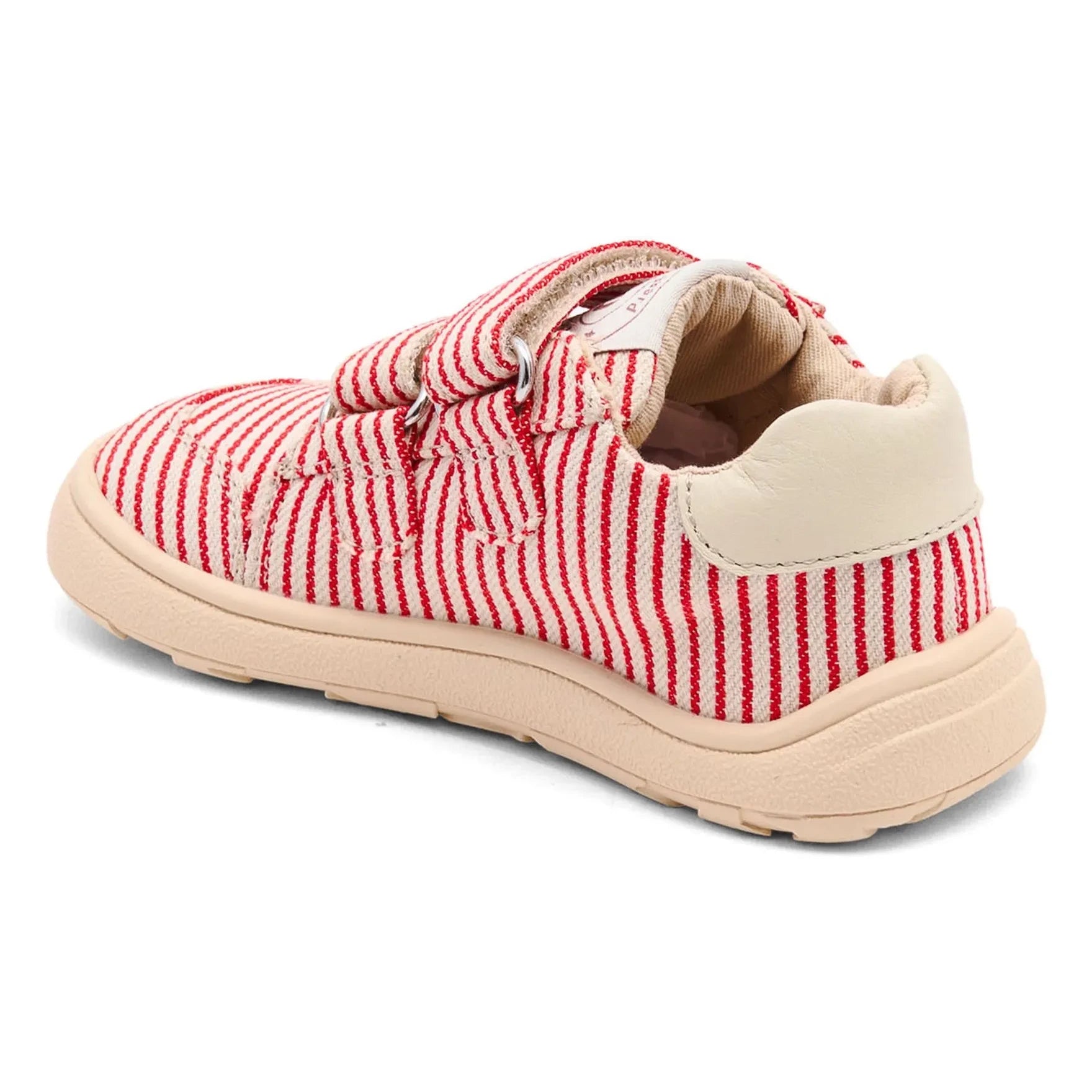 bisgaard - Striped Scratched Sneakers | Red