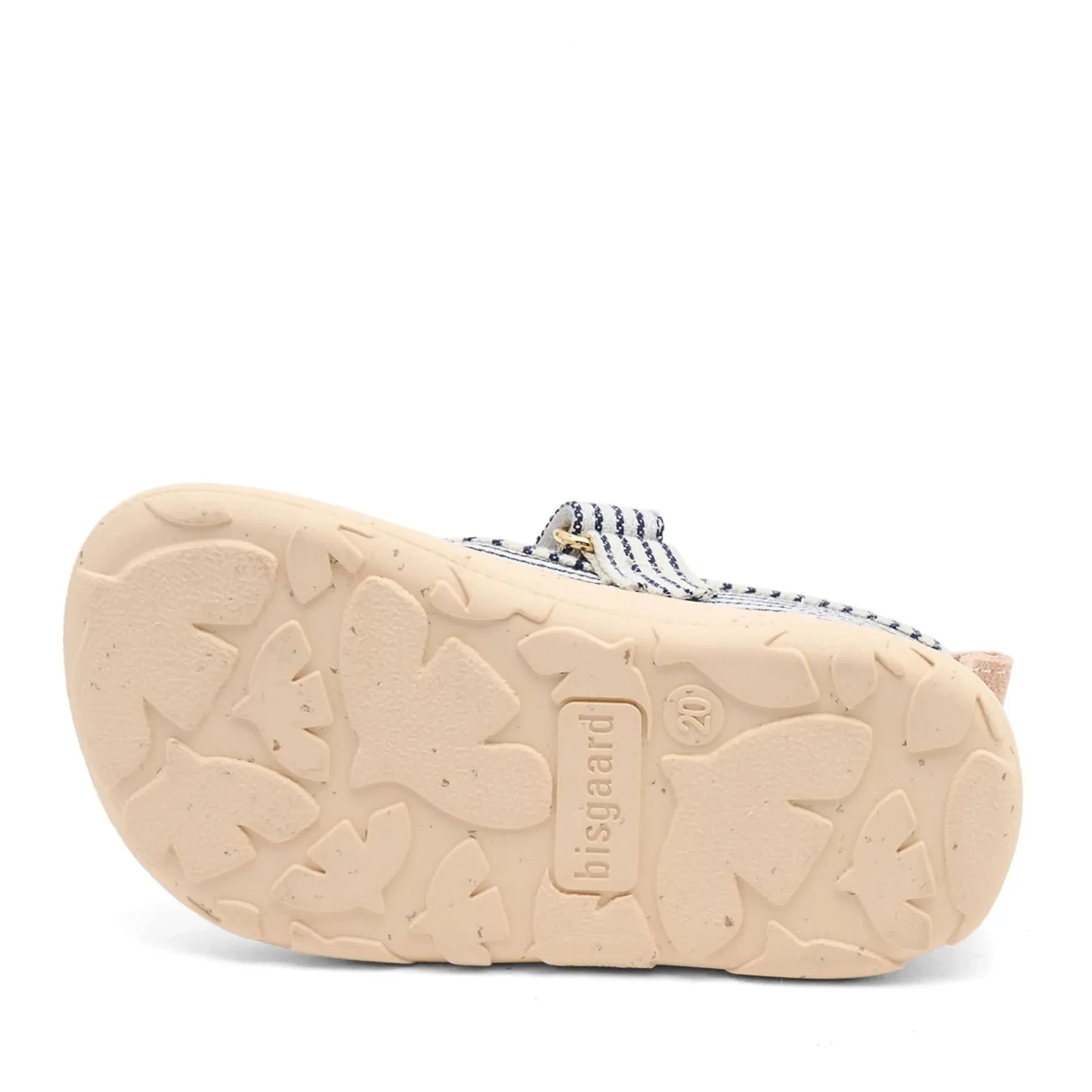 Bisgaard - Teal Striped Scratch Slippers